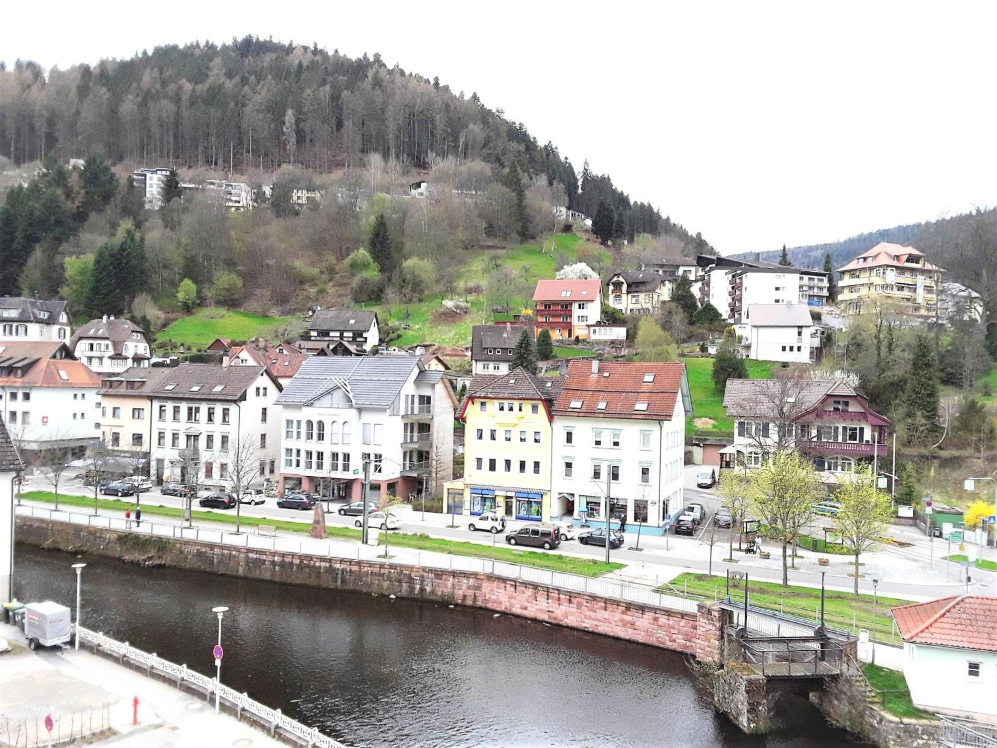 Ferienwohnung Enzblick Bad Wildbad Exteriör bild